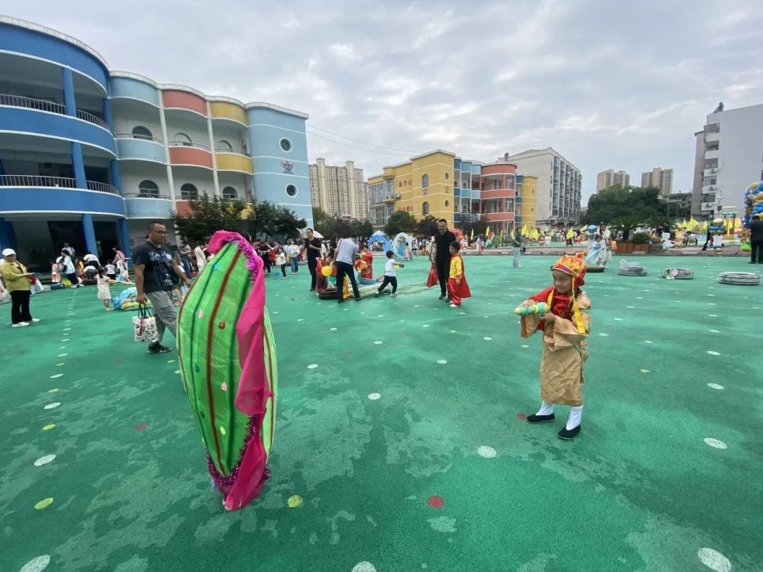 大话西游 玩转六一，蕲春县幼儿园七路园区西游主题游园活动精彩纷呈-第41张图片-蕲春在线